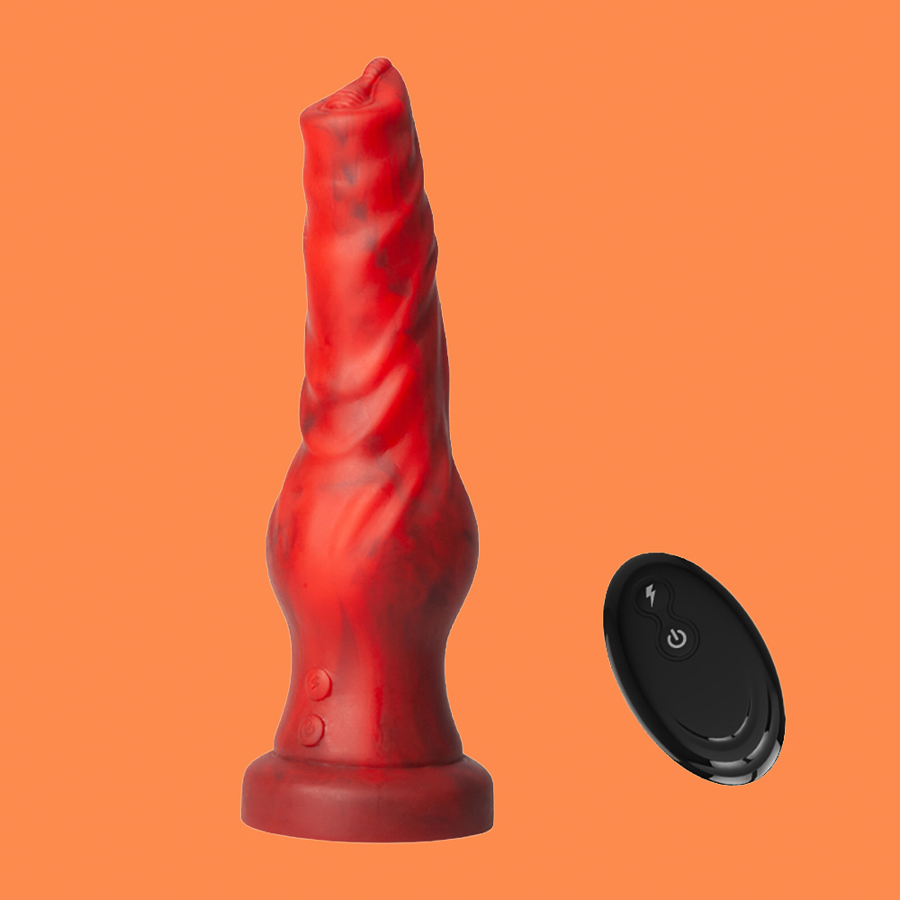 MU Platinum Fantasy Vibrating Dildo - Faxi - Image 2