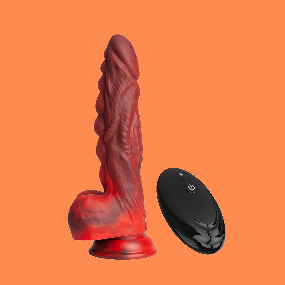 MU Platinum Fantasy Vibrating Dildo - Mathayus - Image 2