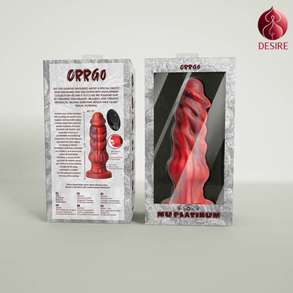 MU Platinum Fantasy Vibrating Dildo - Orrgo