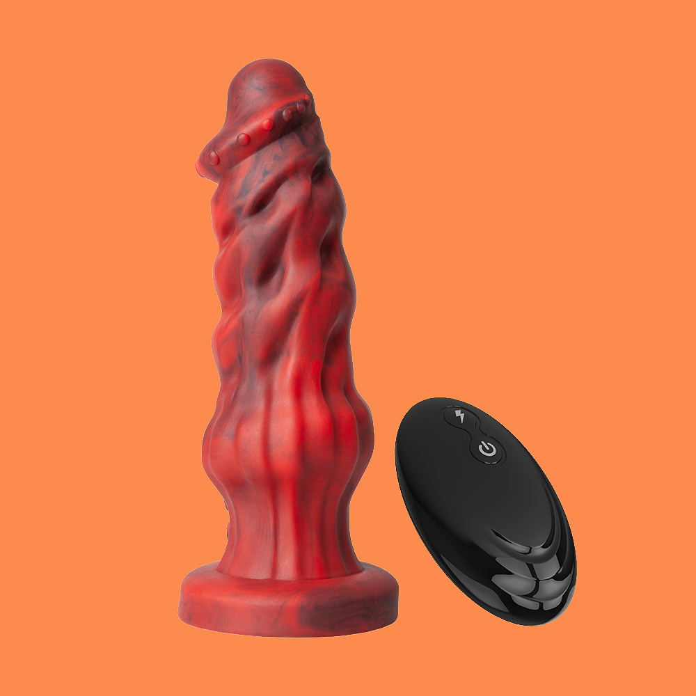 MU Platinum Fantasy Vibrating Dildo - Orrgo - Image 2