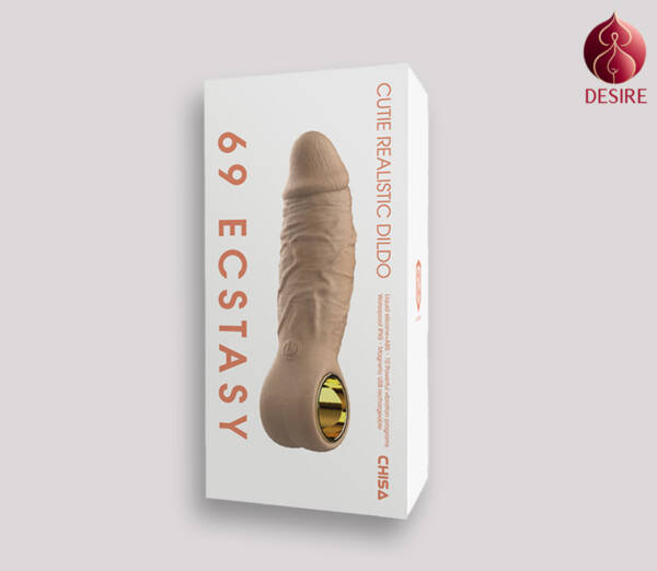 69 Ecstasy Cutie Realistic Vibrating Dildo