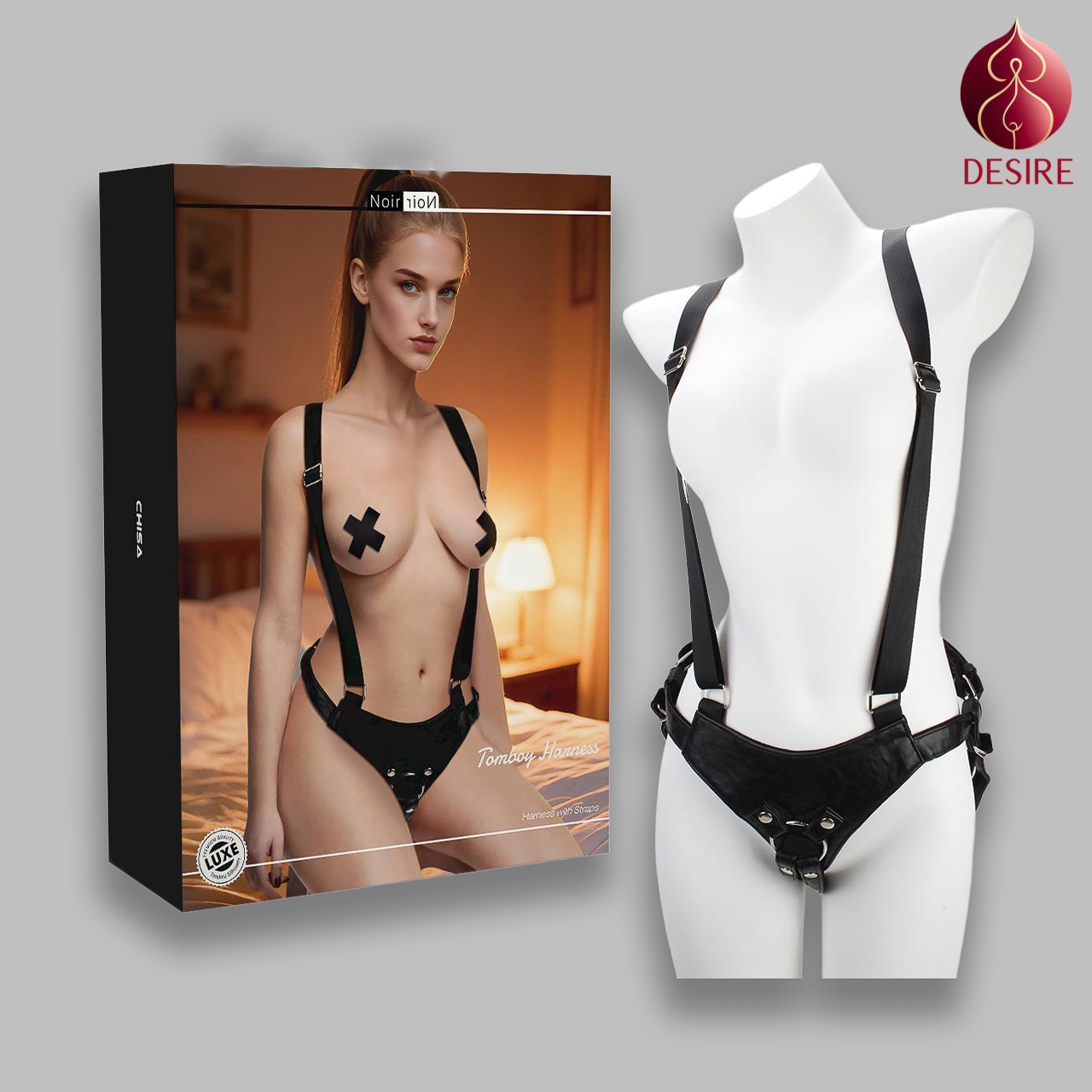 Noir Rion Tomboy Harness - Image 5