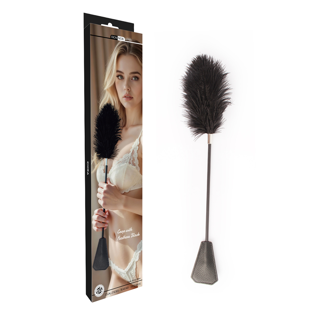 Noir Rion Crop with Feathers - Image 12