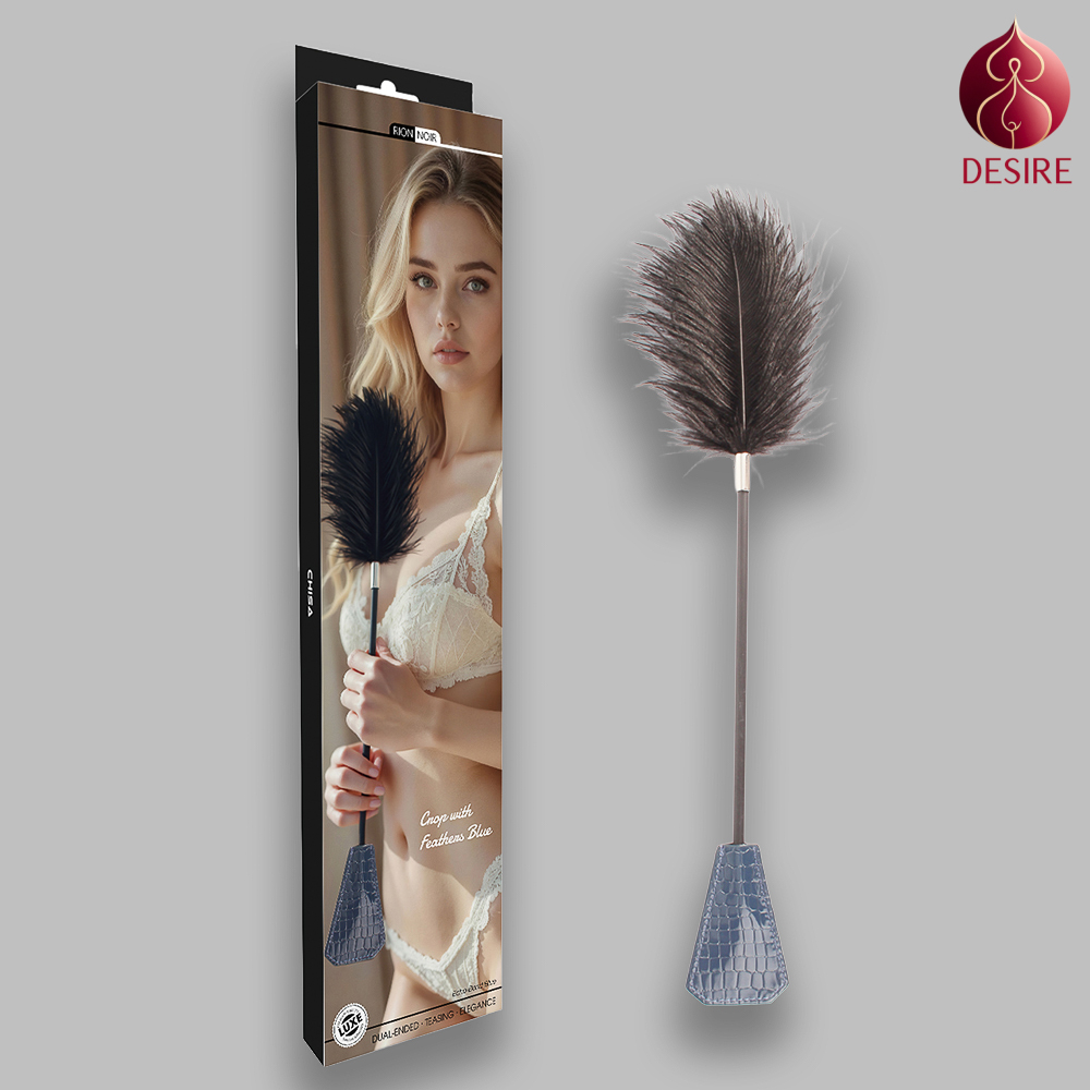 Noir Rion Crop with Feathers - Image 5