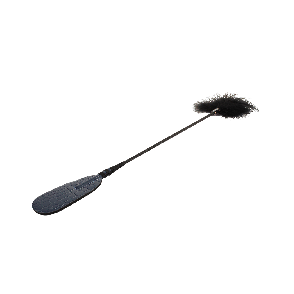 Noir Rion Crop with Tickle Feathers - Image 15