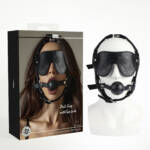 Noir Rion Ball Gag with Eye Mask