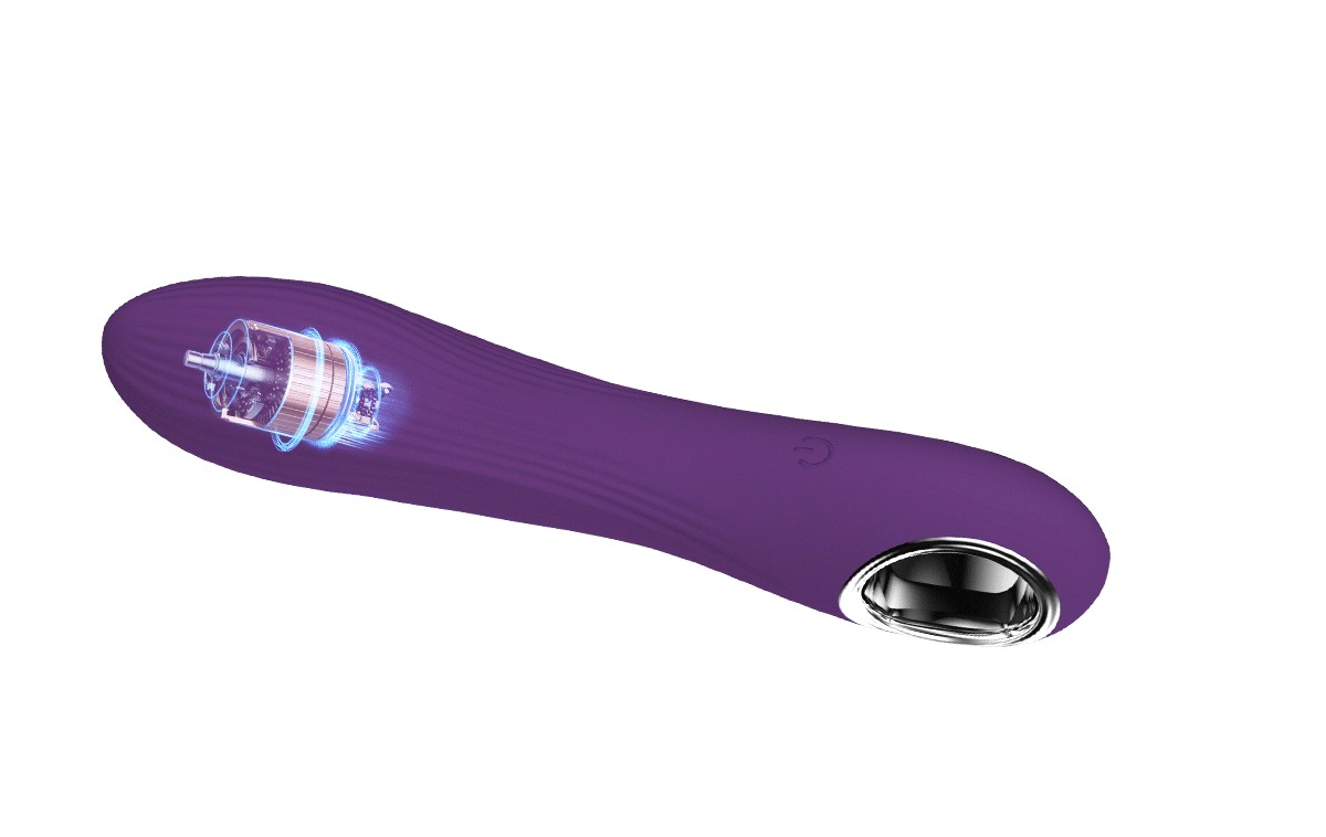 69 Ecstasy Bulgy Tip Classic Vibe Vibrating Dildo - Image 11