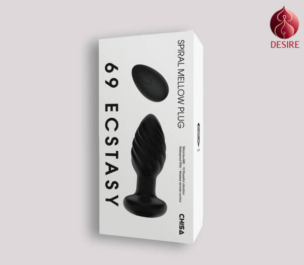 69 Ecstasy Spiral Mellow Butt Plug