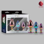 Matrix Mont Rainbow Gem Butt Plug Set (3 Piece)