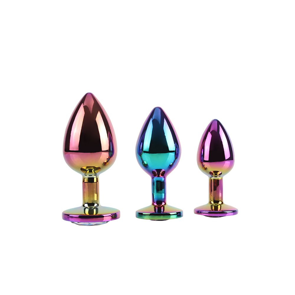 Matrix Mont Rainbow Gem Butt Plug Set (3 Piece) - Image 4