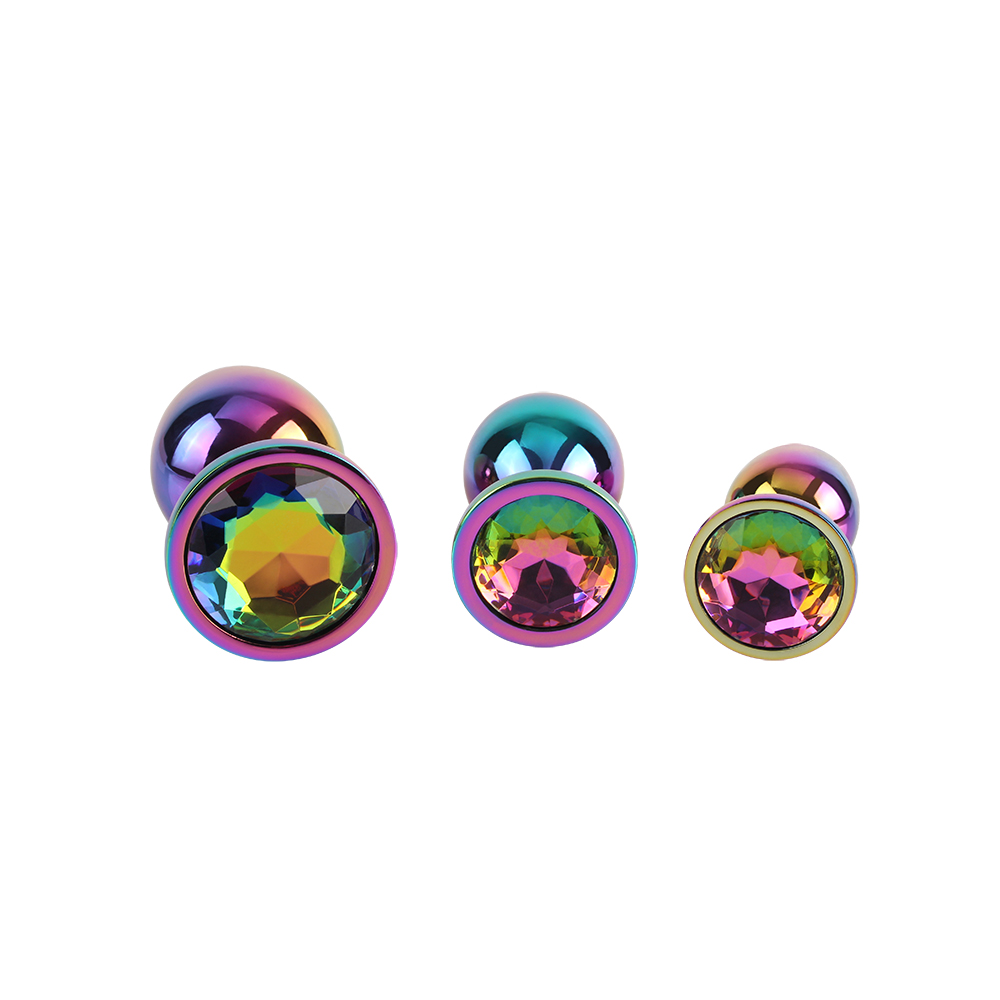 Matrix Mont Rainbow Gem Butt Plug Set (3 Piece) - Image 5