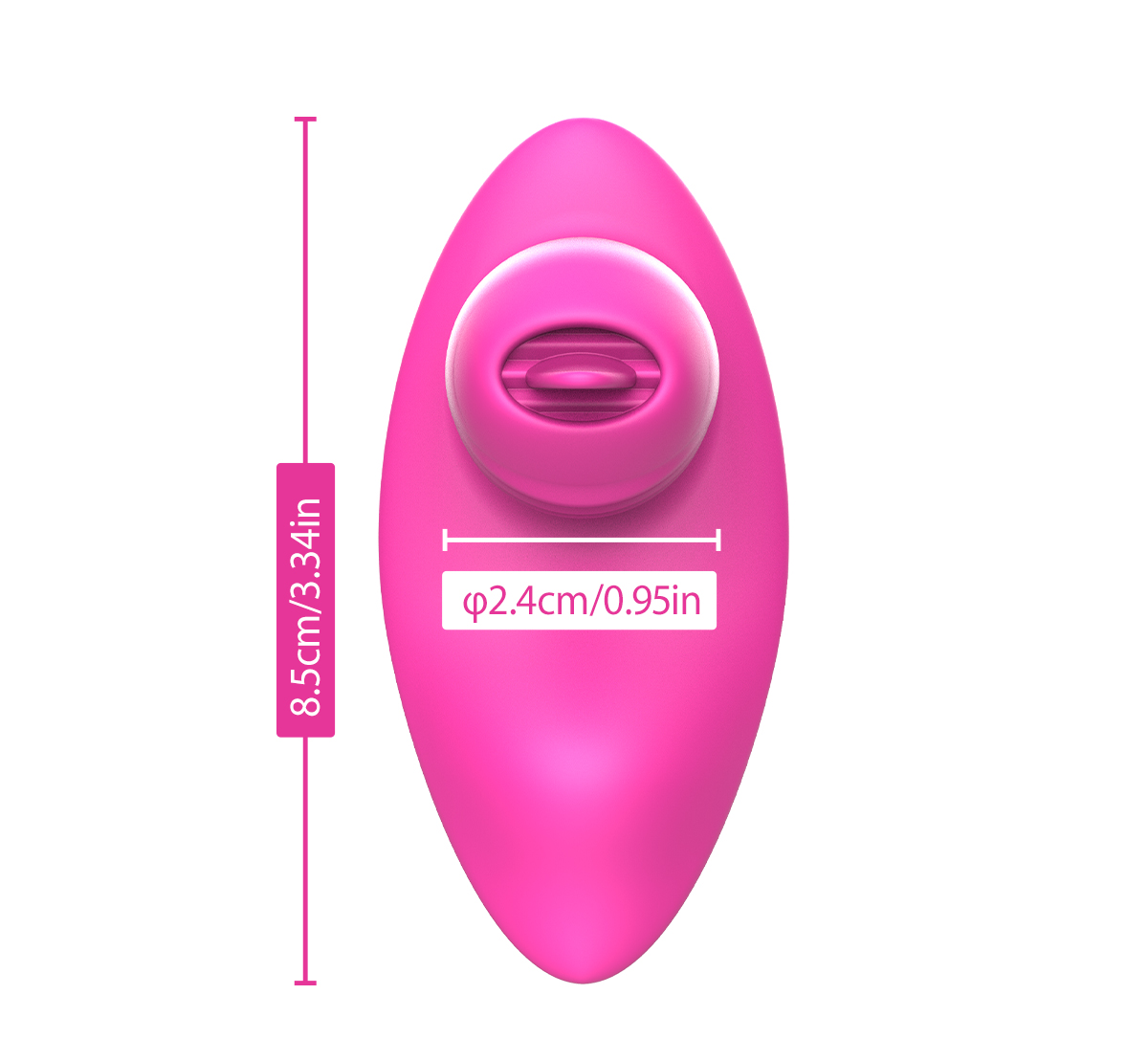 69 Ecstasy Licker Strap-on Máy kích thích âm vật liếm - Ảnh 13