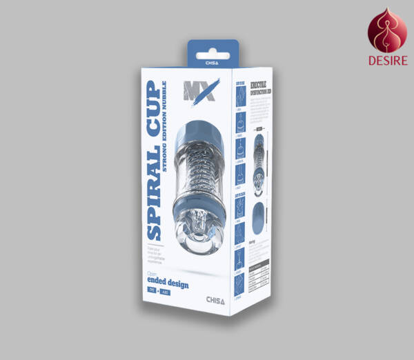 MX Spiral Cup Strong Edition Male Masturbator - Nubble