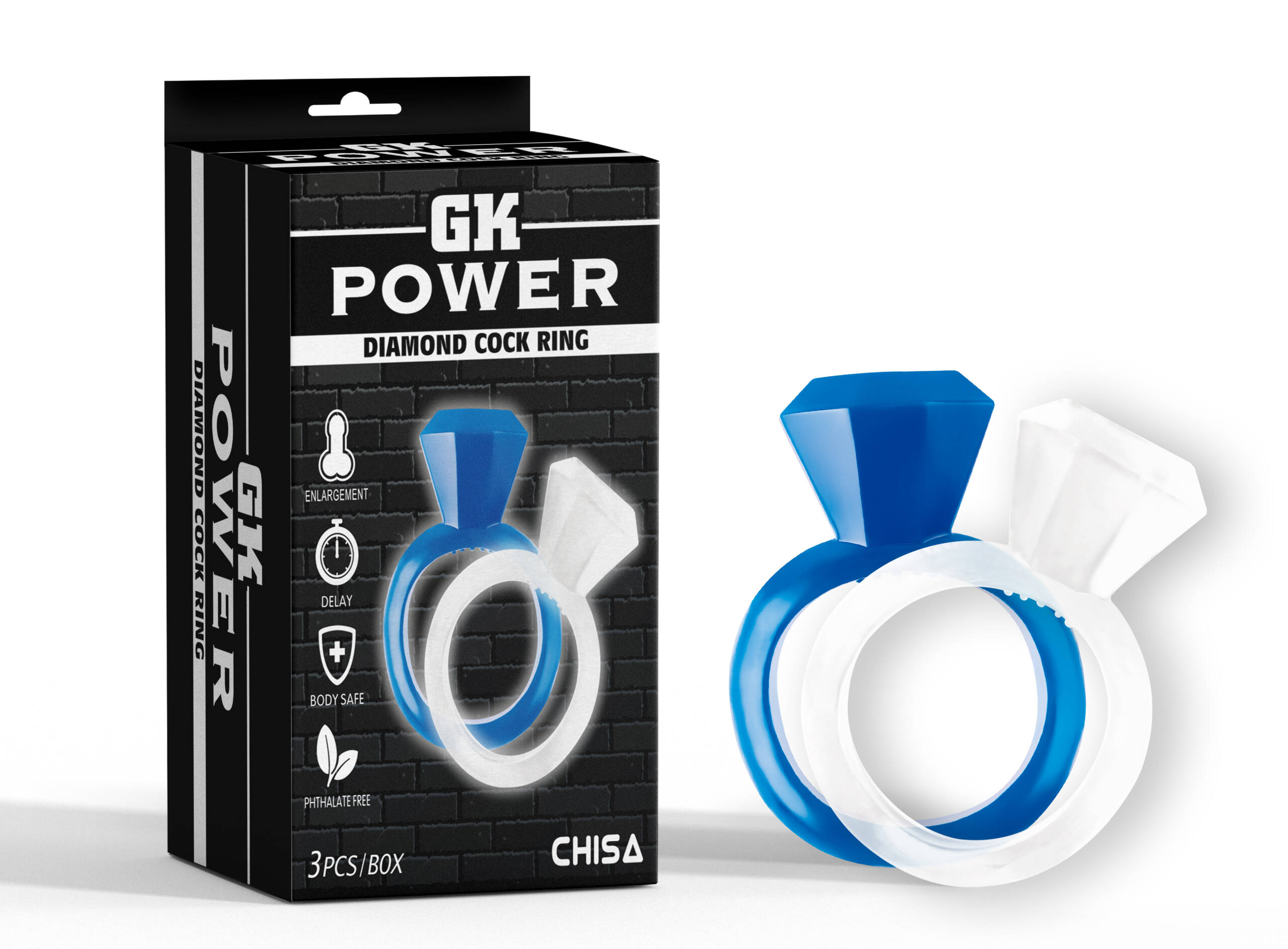 GK POWER Diamond Cock Rings - Image 3