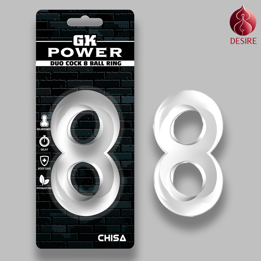 GK POWER Duo Cock 8 Ball Ring