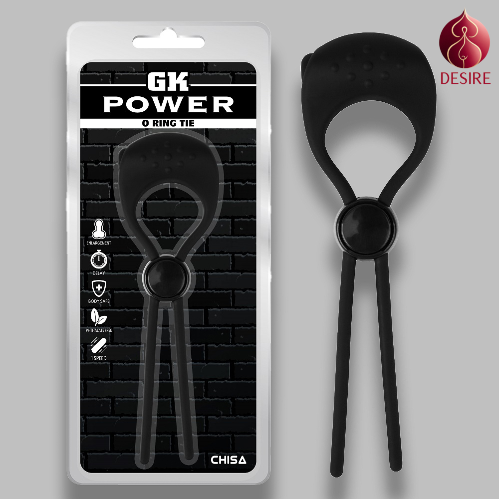 GK POWER O Ring Tie Vòng đeo dương vật rung
