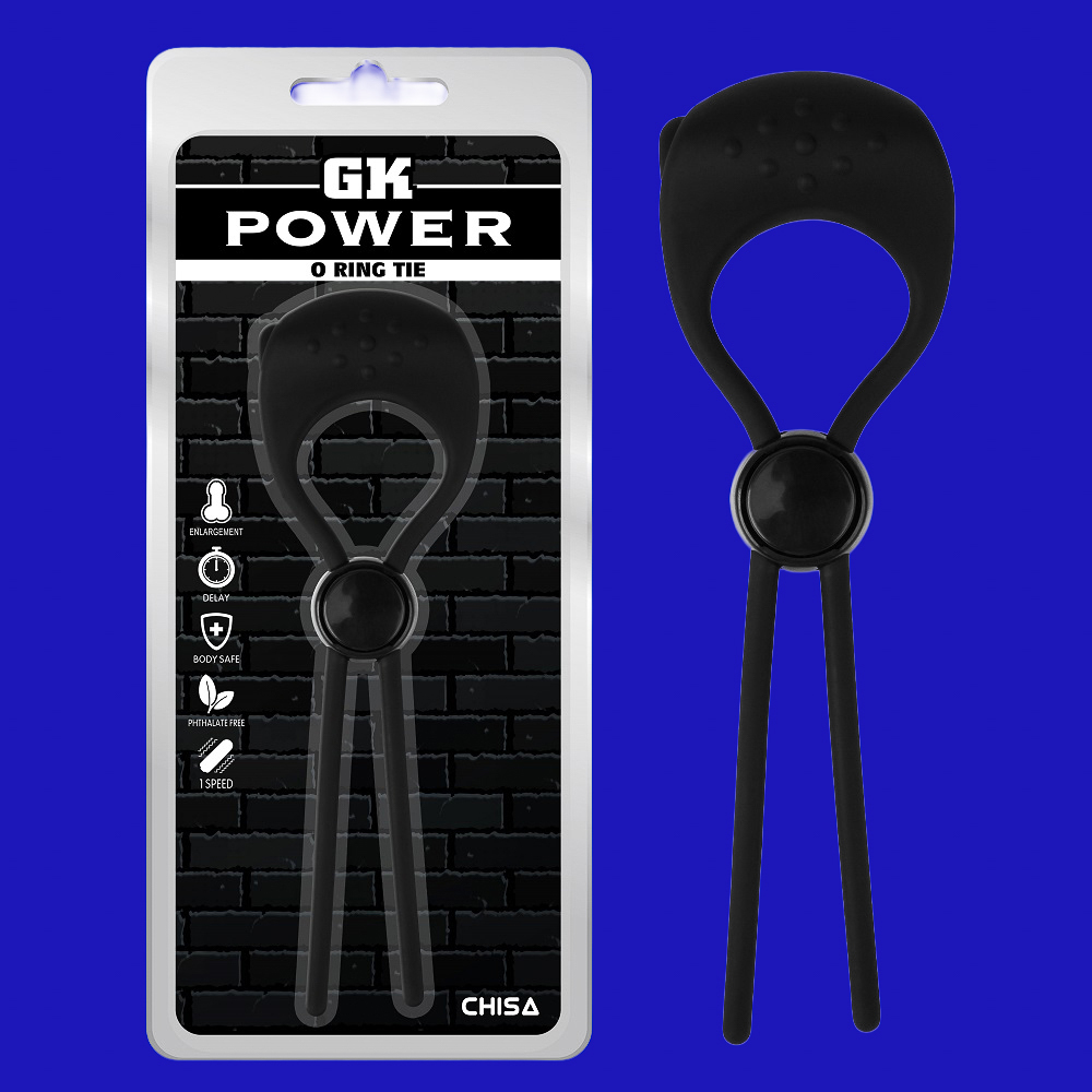 GK POWER O Ring Tie Vòng đeo dương vật rung - Ảnh 2