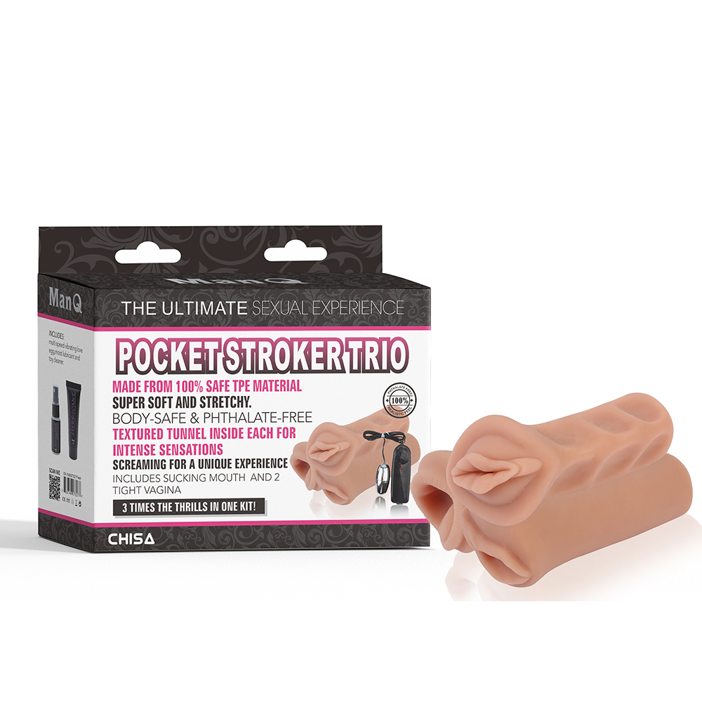 ManQ Pocket Stroker Trio - Image 3