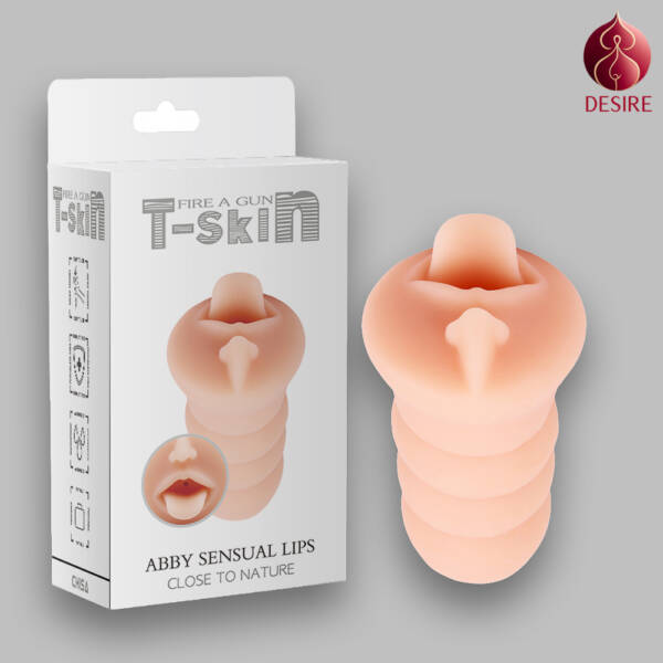 T-Skin Pocket Stroker Abby Sensual Lips