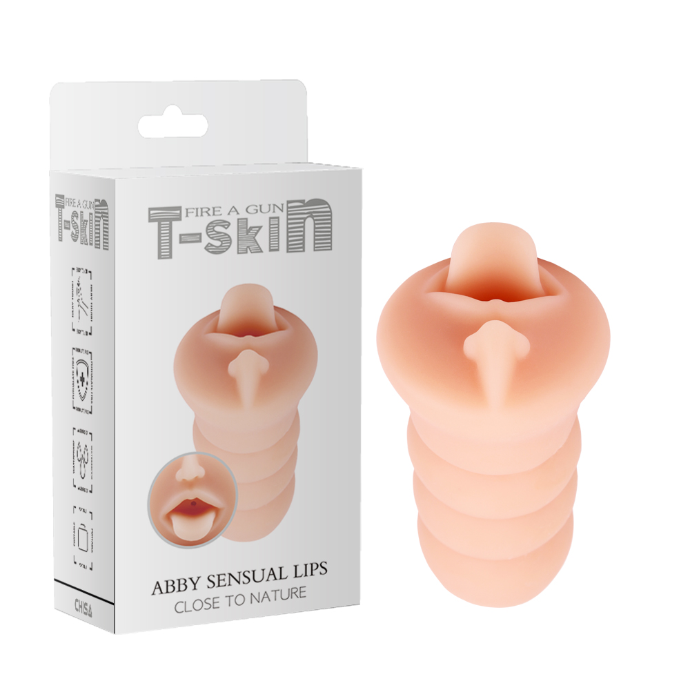 T-Skin Pocket Stroker Abby Sensual Lips - Image 3