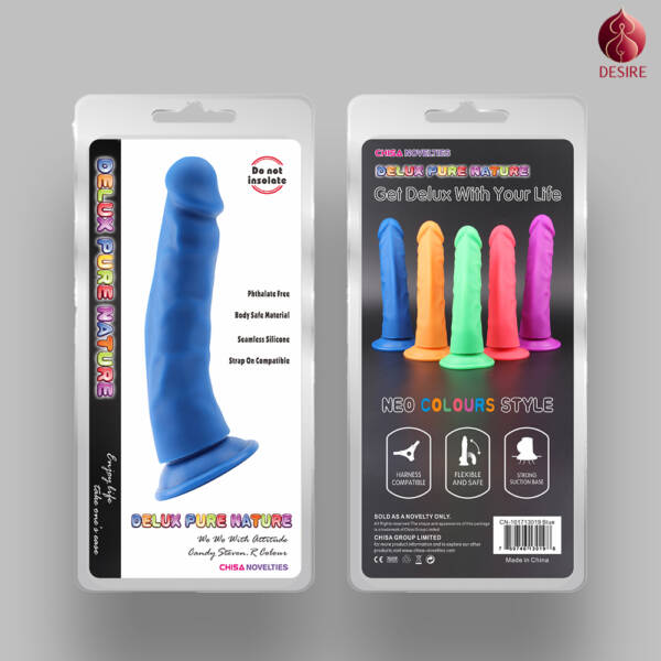 Deluxe Pure Nature Steven R. Colorful Dildo