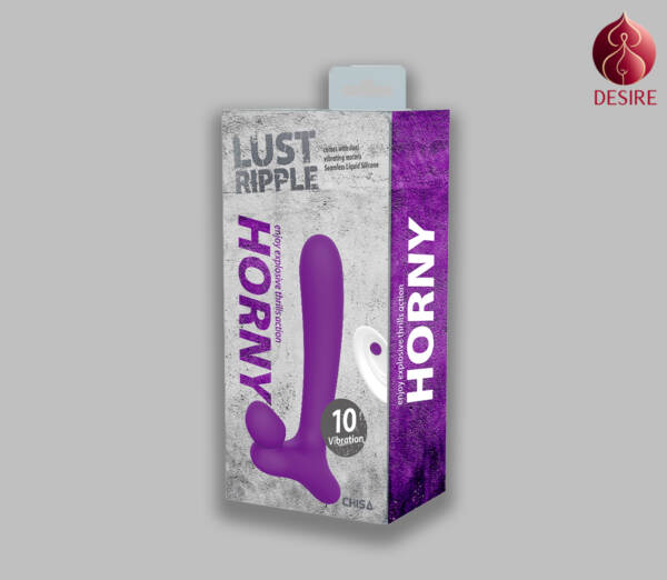 Lust Ripple Remote Controlled Vibrator - Horny
