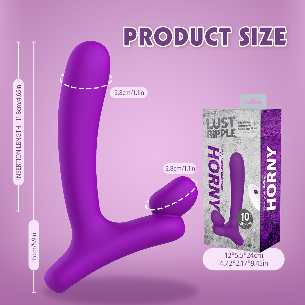 Lust Ripple Remote Controlled Vibrator - Horny - Image 6