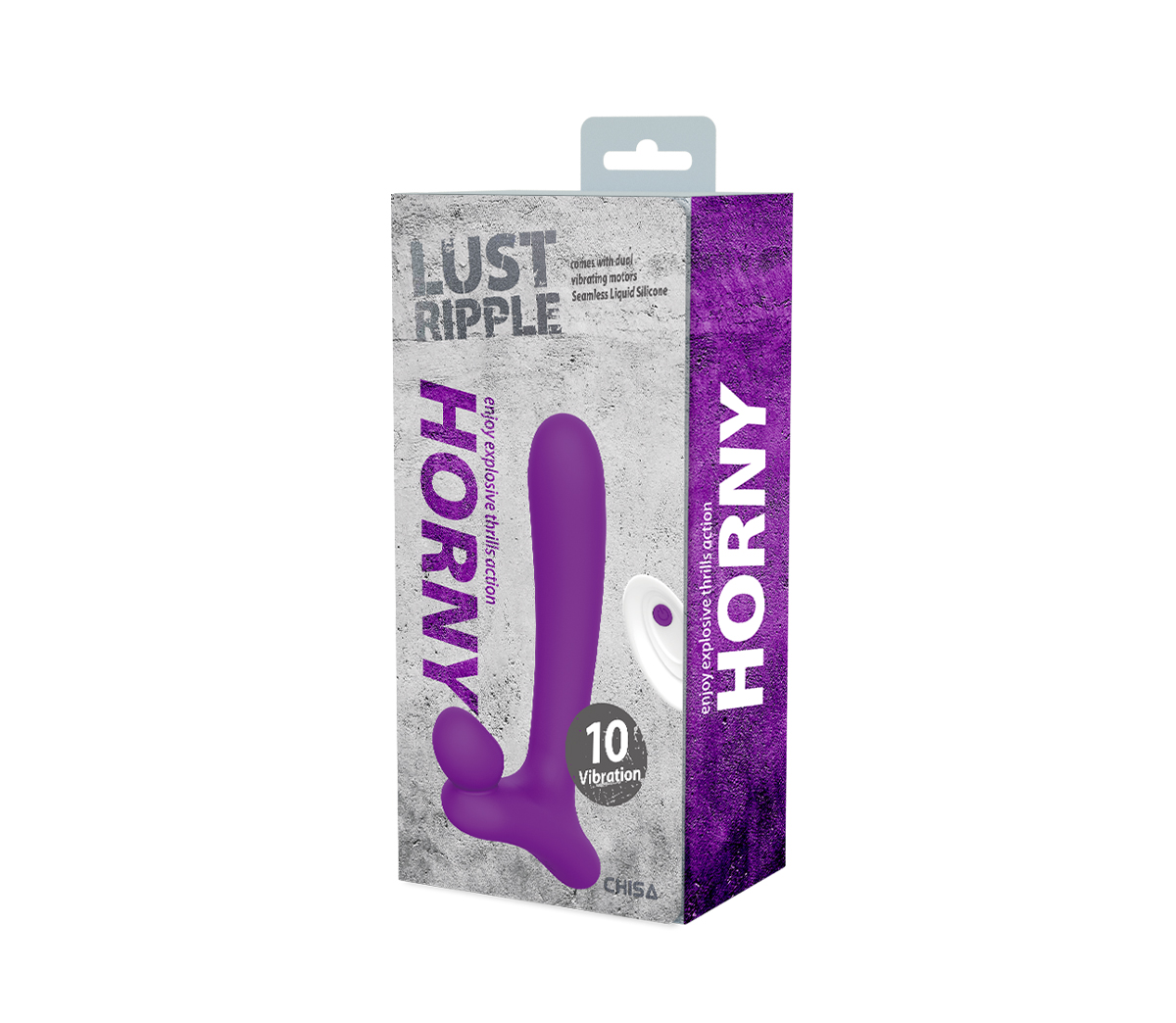 Lust Ripple Remote Controlled Vibrator - Horny - Image 13