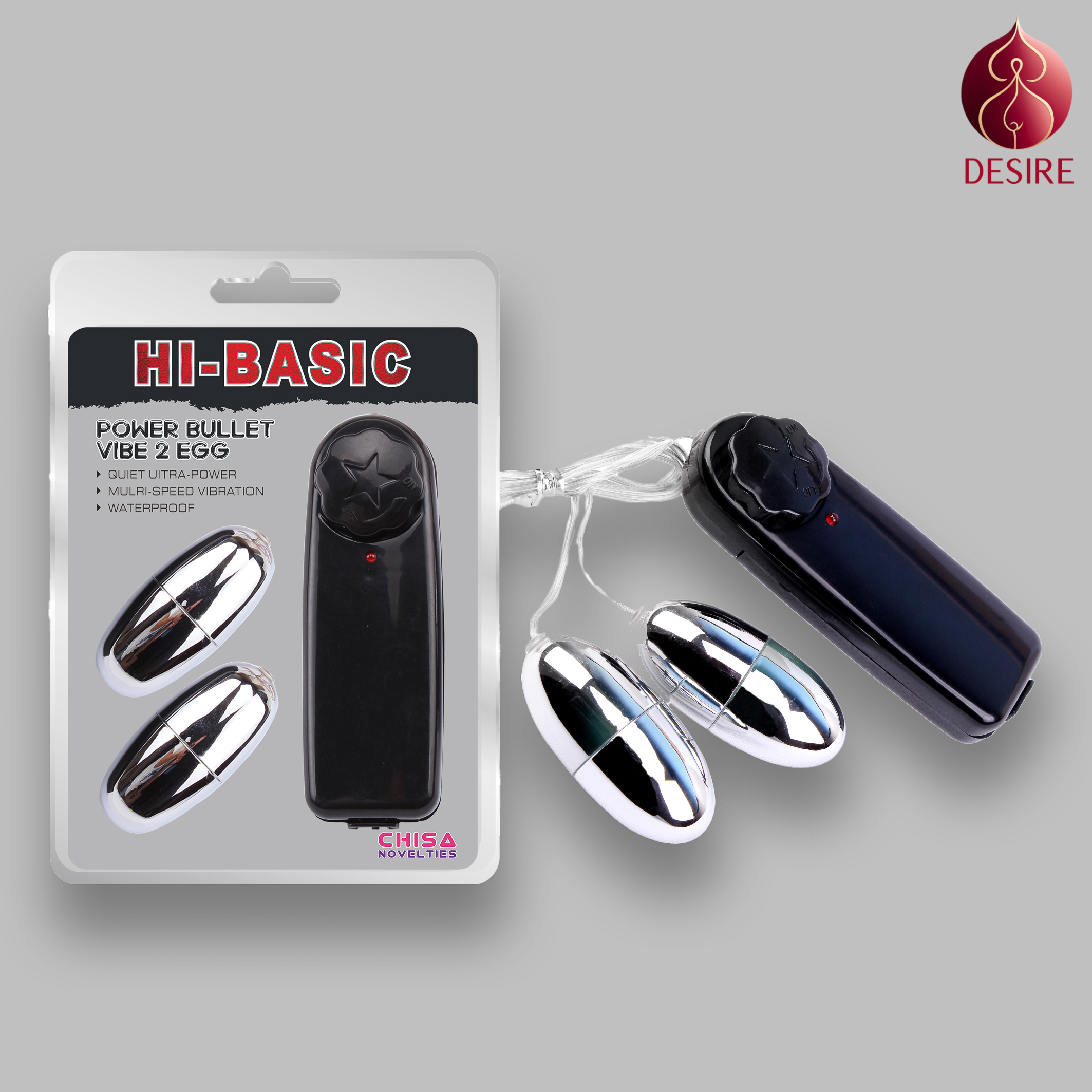 HI-BASIC Power Bullet Vibe 2 Egg Vibrator