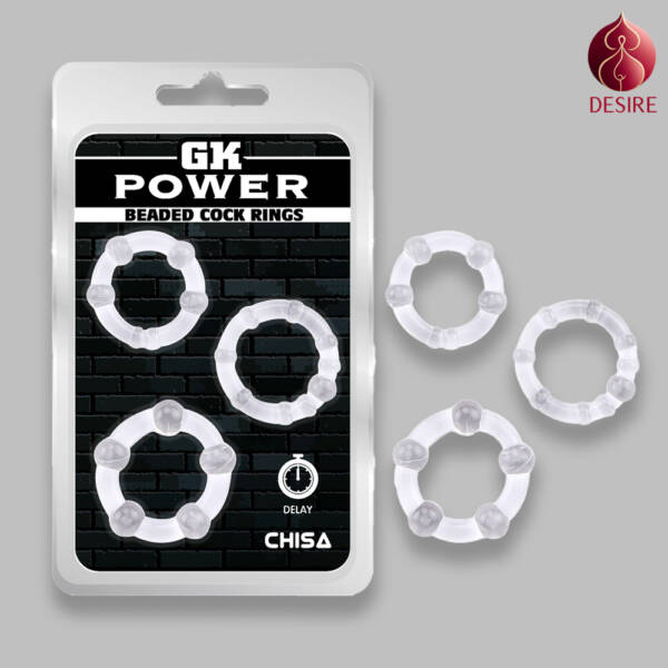 GK POWER Beaded Cock Rings