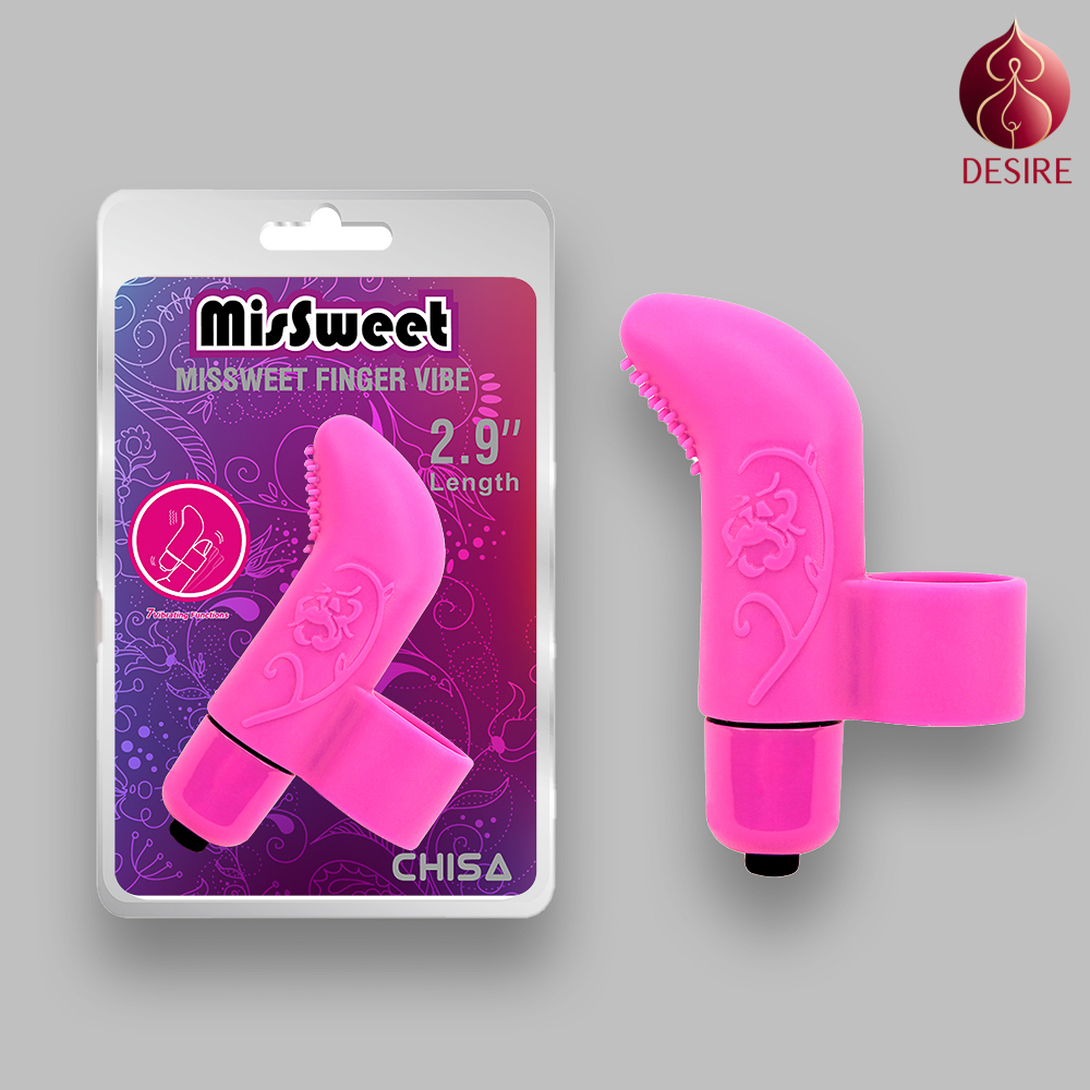 MisSweet Finger Vibe-Pink Clitoral Vibrator