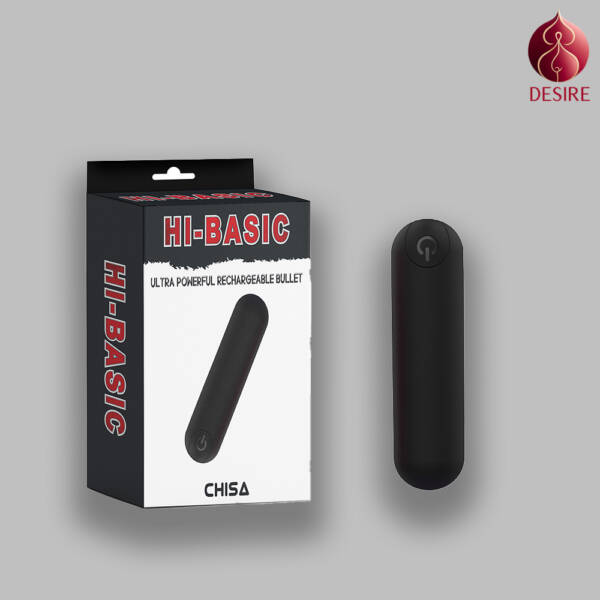 HI-BASIC Ultra Powerful Rechargeable Bullet Vibrator