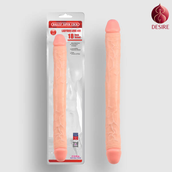 BALLSY SUPER COCK Ladybro Love # 01 Double Ended Dildo