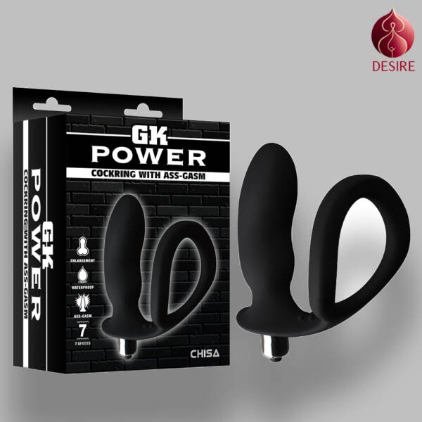 GK POWER Cock Ring With Ass-gasm