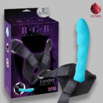 R.G.B Cavelier Dương vật giả strap-on Colorful