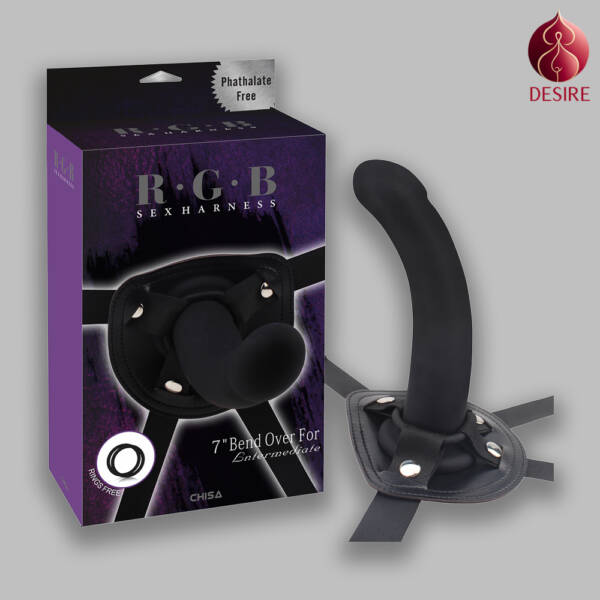 R.G.B Bend Over For Intermediate Strap-On Dildo