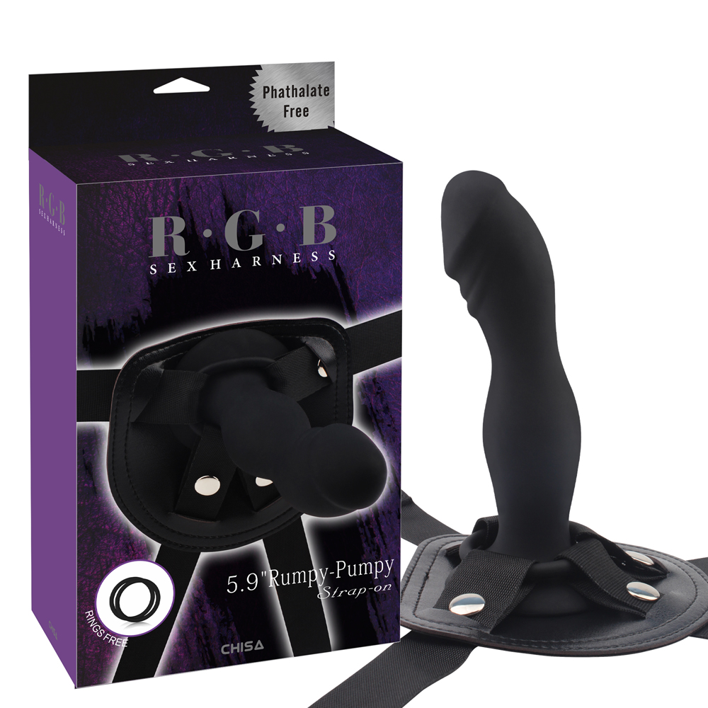 R.G.B Dương vật giả strap-on Rumpy-pumpy - Ảnh 3