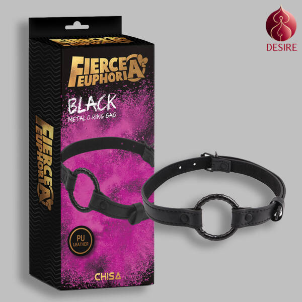 Fierce Euphoria Black Metal O-ring Gag