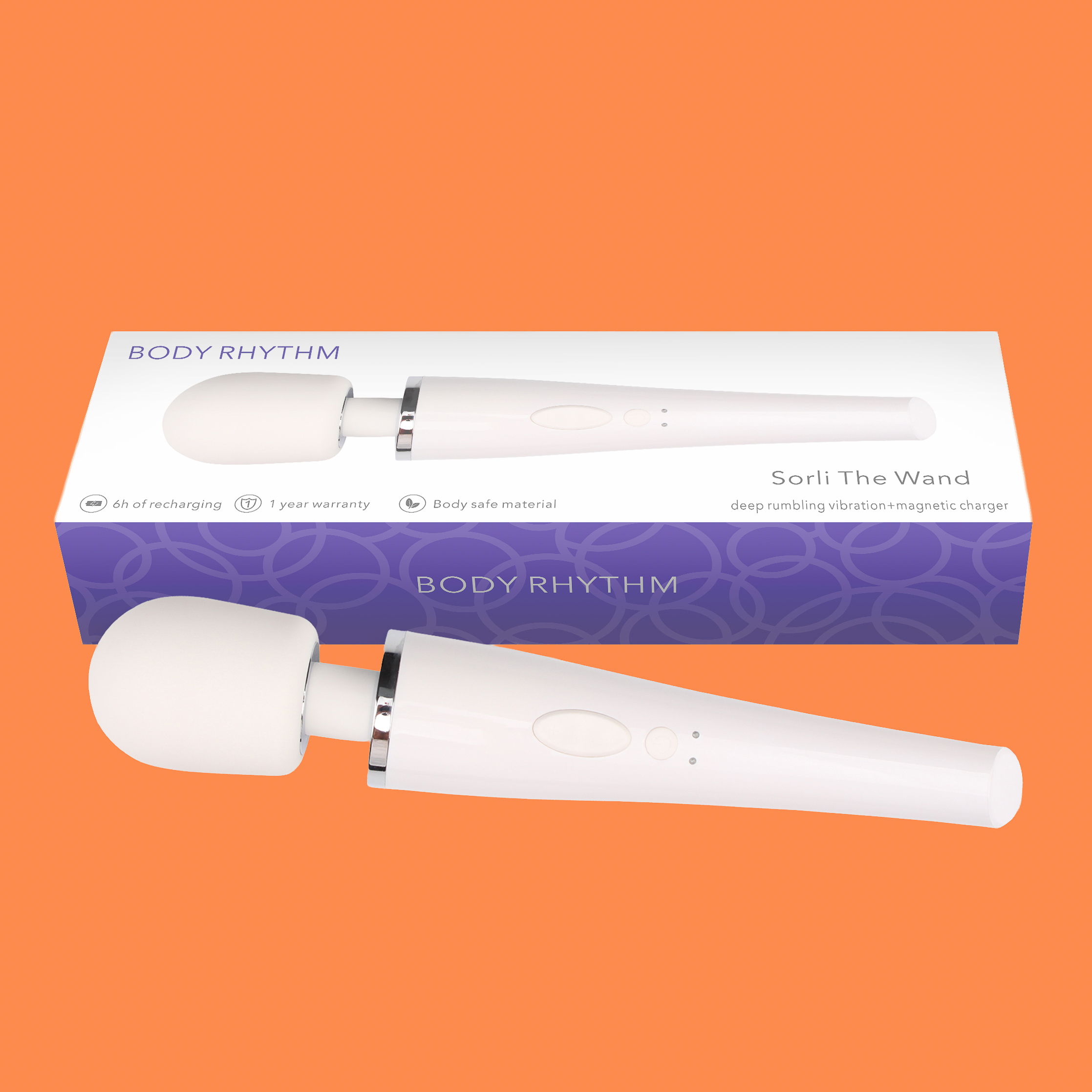 BODY RHYTHM Sorli Magic Wand Vibrator - Image 2