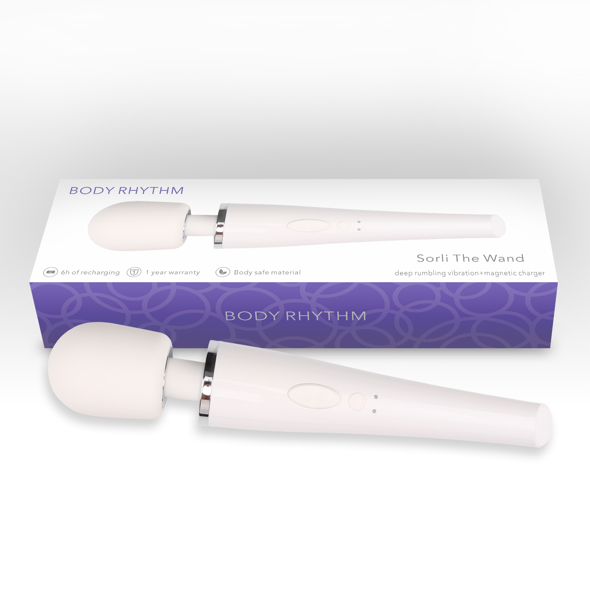 BODY RHYTHM Sorli Magic Wand Vibrator - Image 4