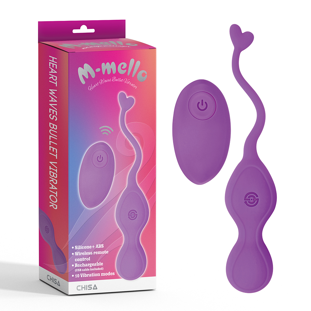 M-mello Heart Waves Bullet Vibrator - Image 3