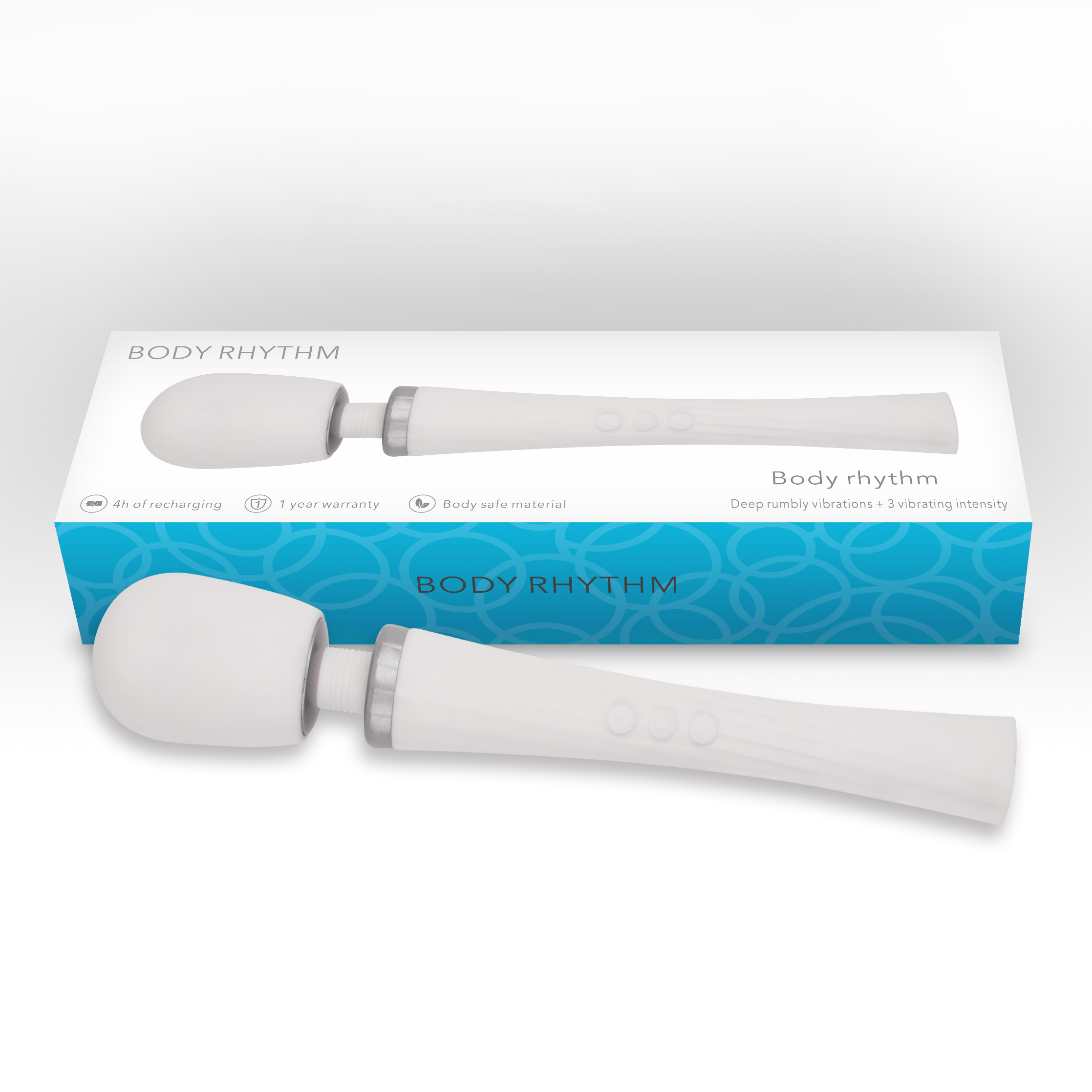 BODY RHYTHM Ryra Magic Wand Vibrator - Image 3