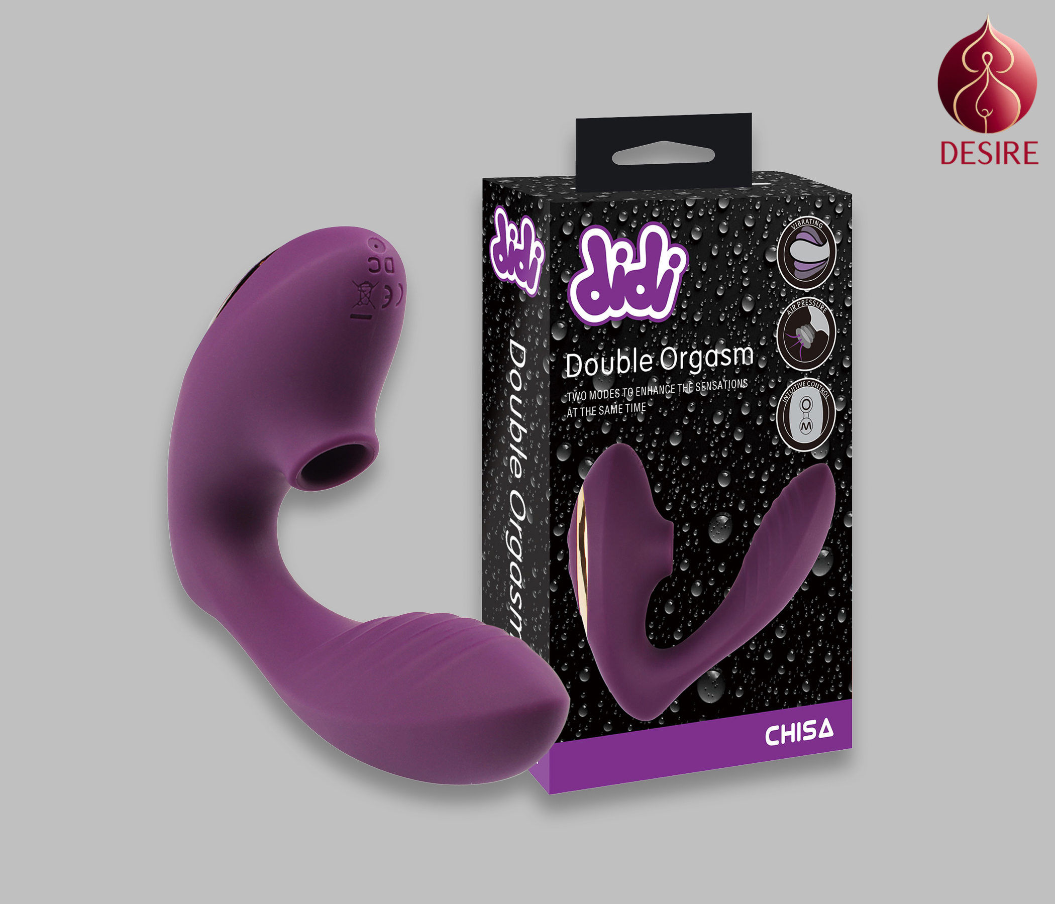 didi Double Orgasm Clitoral Vibrator