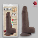 T-skin Real Dick Beats Realistic Dildo