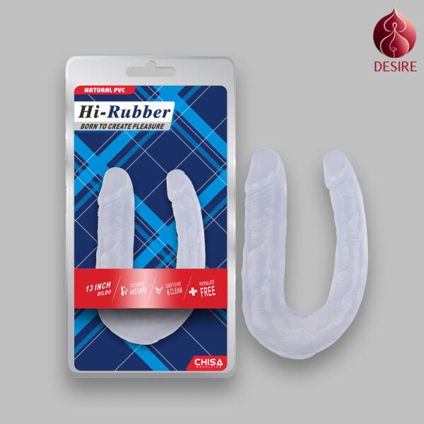 Hi-Rubber Dương vật giả hai đầu 13 Inch