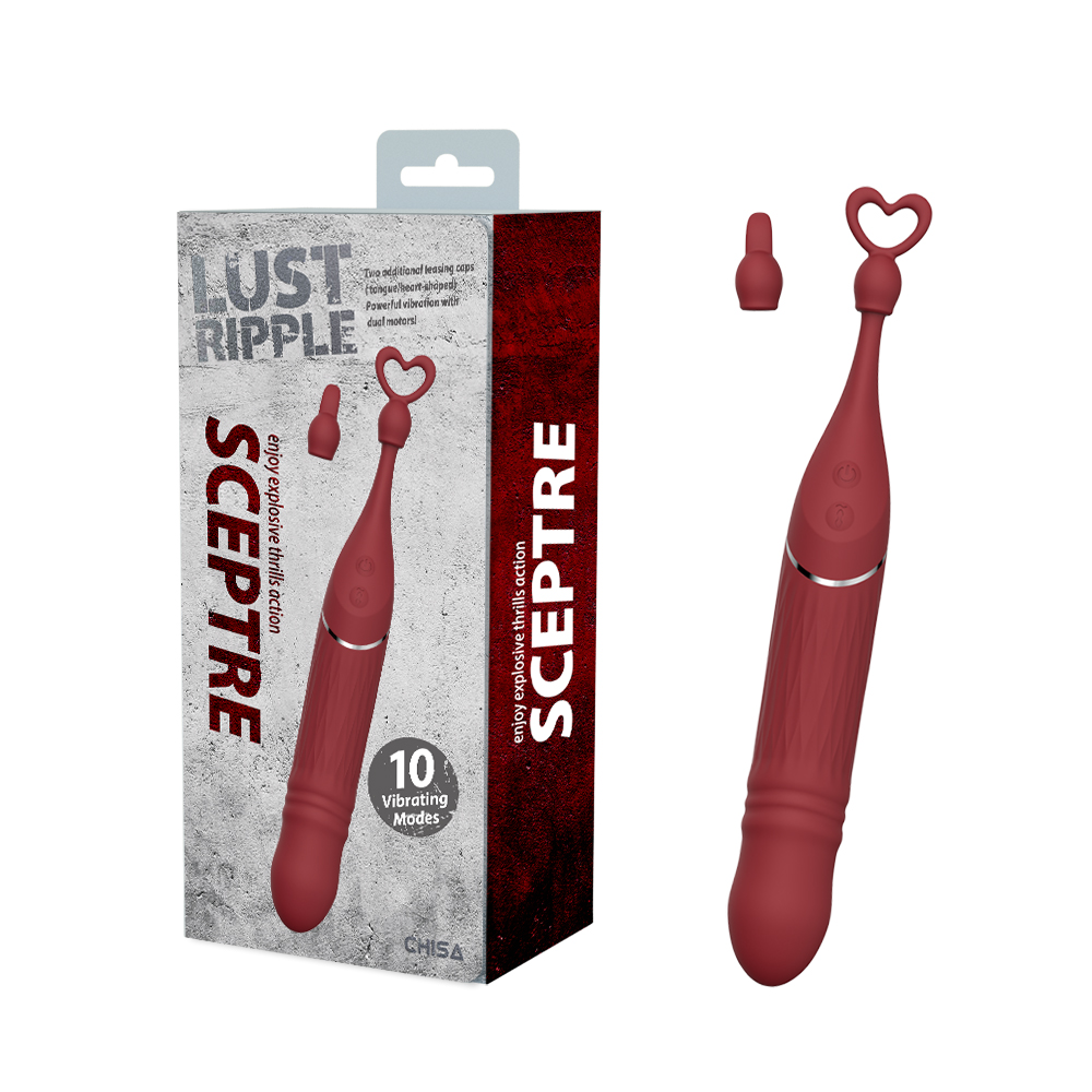 Lust Ripple Clitoral Vibrator - Sceptre - Image 7