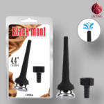 Black Mont Tapered Silicone Enema Attachment