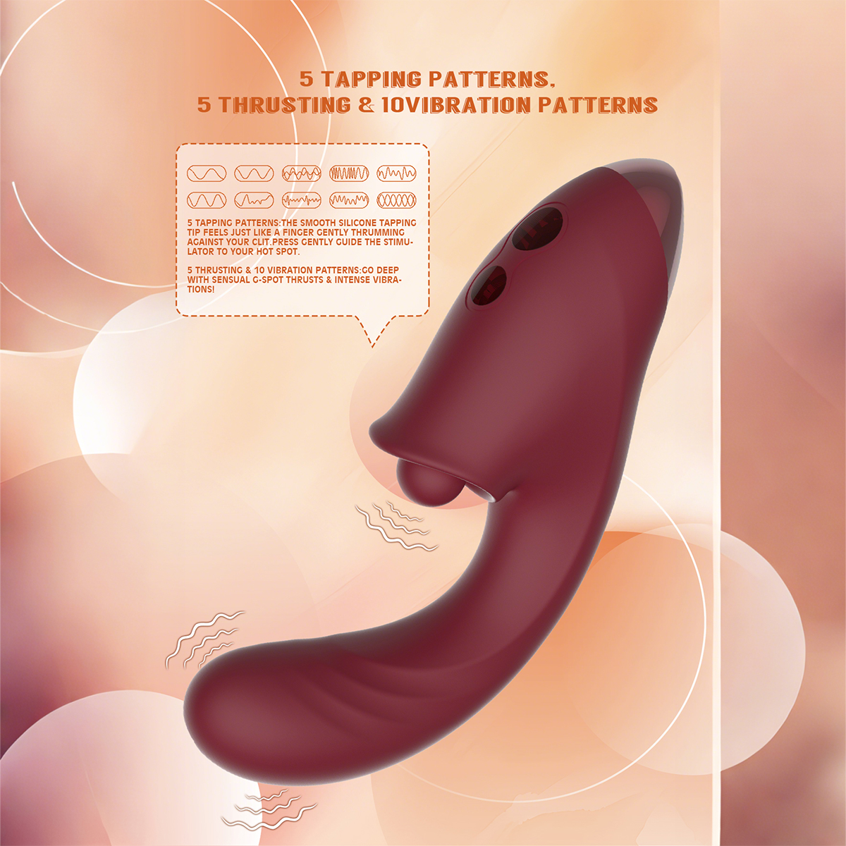 Kissen G-Spot and Clitoral Stimulator - Tide - Image 9