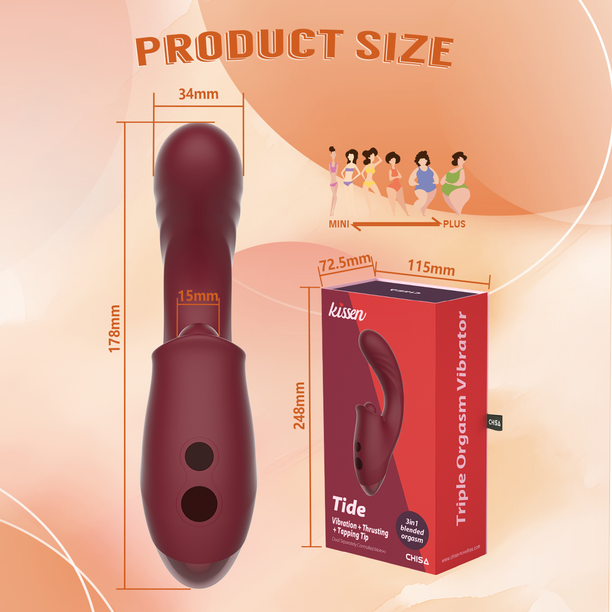 Kissen G-Spot and Clitoral Stimulator - Tide - Image 10