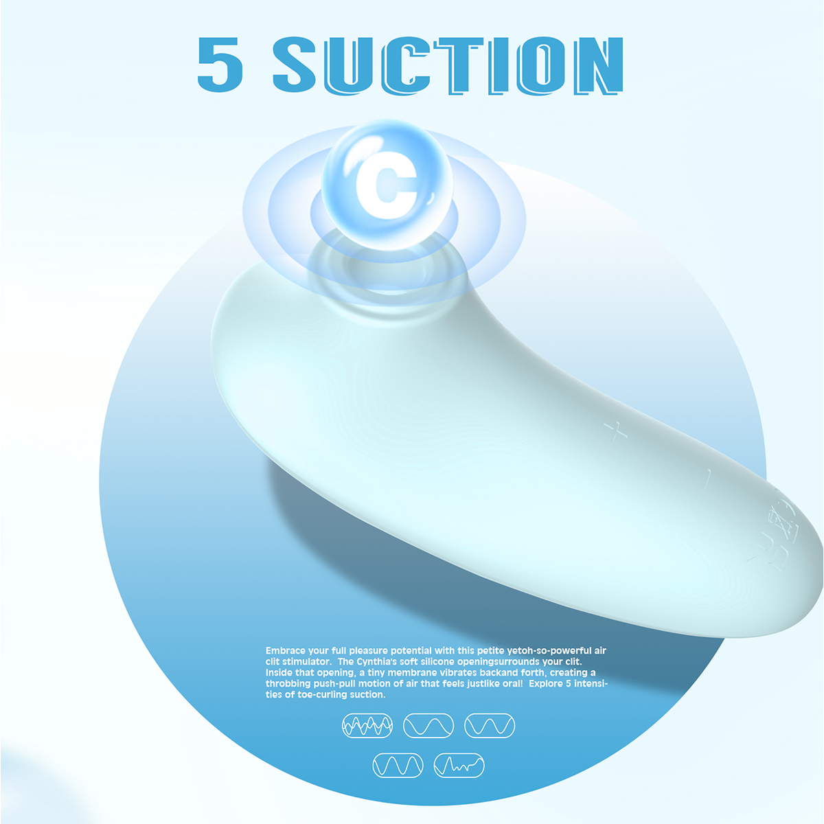Kissen Máy kích thích âm vật - Cynthia - Ảnh 5